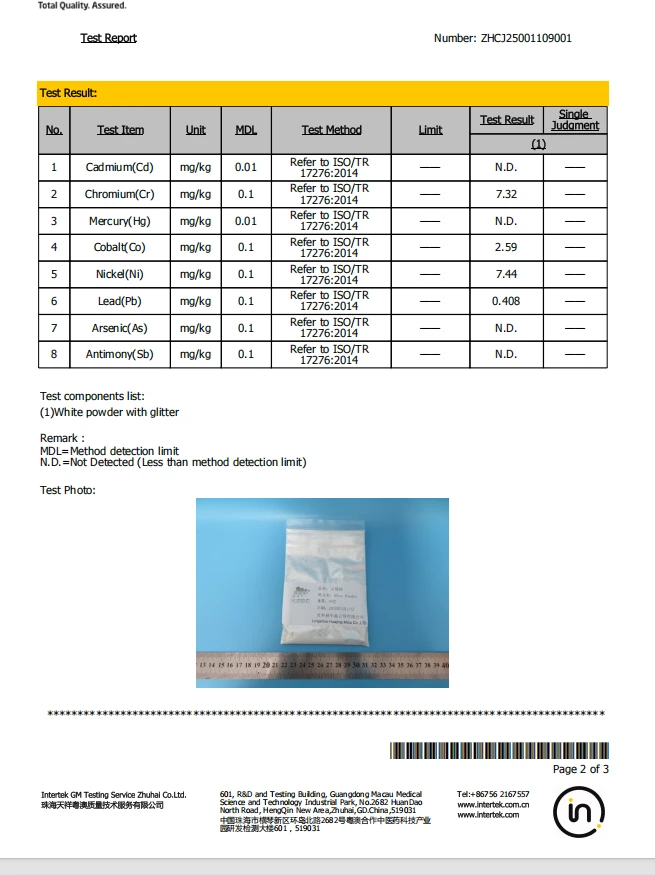 calcined mica for welding electrodes